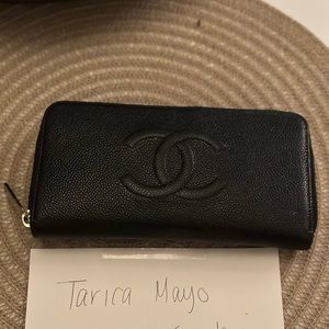 Chanel Caviar Wallet